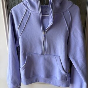 NWT Danskin Light Purple Half-Zip Hoodie